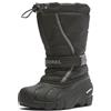 Sorel Scarpone Childrens Flurry, guscio resistente alle intemperie, interno in feltro morbido, presa sicura, facile da infilare - Unisex bambini