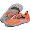 SAGUARO Scarpe da Uomo e da Donna a Piedi Nudi Scarpe da Acqua Scarpe da Surf Nuotare Sport Acquatico Water Shoes Arancia Gr.36