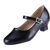 EIGHT KM Scarpe con Tacco Principessa Eleganti Lucente Comunione Cerimonia Ballerine Bambina Tacchi Ragazza EKM7015 Pelle Microfibra Athena Bianco