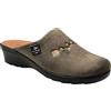 Fly Flot Pantofole da Donna invernali Anti Shock con Fiore Ricamato per Casa, Plantare in Vera Pelle