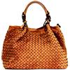 Superflybags Borsa a Mano In Vera Pelle Vintage IN ENTRAMBI I LATI modello NADA PLUS Made In Italy