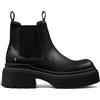 Windsor Smith Donna Nero Chunky Pelle Piattaforma Chelsea Boots - Dopamina