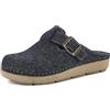 inblu Pantofole ECOFRIENDS, Zoccoli Donna con Fibbia Regolabile, Suola e Tomaia in Materiale Riciclato