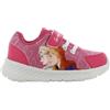 Leomil Frozen Sneakers Female Scarpe Ragazza 26, Perfette per la Scuola e Il Tempo Libero, Rosso