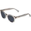 X-LAB XLAB 8004 Occhiali da sole stile moscot, 50mm, Grigio/Fumo, Unisex