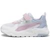 PUMA Sneakers Trinity Lite Blurry bianche, lilla e rosa, per bambina