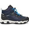 Geox J Magnetar Boy B ABX, Scarpe da Ginnastica, Navy Sky, 24 EU