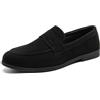 Generico Mocassino Uomo Estivo Pelle Scarpe Uomo Casual Moda Mocassini Morbidi Comfort Slip On Pantofole Particolare