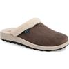 Fly Flot | Bio Style Woman, Pantofole Donna con Bordo in Ecopelliccia, Ciabatta con Tomaia in Velluto, Sottopiede in Microfibra Antishock
