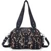 Angel Kiss Borsa Donna Tracolla Pelle PU Borsa a Mano Tote Bag Media Elegante Impermeabile Grande Capacità Molte Tasche Scomparti, per Lavoro, Scuola, Shopper, Università e Viaggio