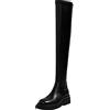 TYUIOP Stivali Polpaccio Largo Stivali Donna Invernali Alti Scarponcini Trekking Donna Stivali Pioggia Donna Bassi Stivaletti Donna Invernali Stivali Beige Donna al Ginocchio Stivali