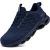 LARNMERN Scarpe Antinfortunistiche Uomo Donna Scarpe da Lavoro