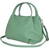 AMBRA Moda borsa a mano di donna, borsa a tracolla, borsa a spalla italiana in vera pelle dollaro GL023