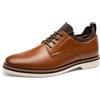 Bruno Marc Scarpe Oxford Uomo Derby Leggere Eleganti,Marrone,42