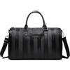 Ds UUby Borse Tote da donna, Borse a Spalla in Tela, Grande Capacità Borse Tote con Cerniera, Tote Bag per Lavoro Scuola Viaggio (Black)