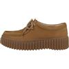 Clarks Torhill Bee Womens Light Tan Nubuck, 5.5