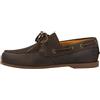 Timberland Uomo Scarpe da Barca in Pelle Cedar bay, Dark Brown, 41.5 EU