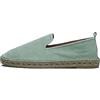 Fred Martin Collection, Espadrillas Militare Suede in camoscio e Iuta Uomo, Taglia 40