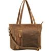STILORD 'Doro' 3-in-1 Borsa Donna Grande a Tracolla Borsetta Cuoio Tote Bag Spalla Vera Pelle Borsa a Mano Lavoro Shopping Tempo Libero Notebook, Colore:torino - marrone