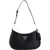 GUESS HWZG7879180BLA NOELLE TOP ZIP SHOULDER BAG Donna BLACK Taglia Unica