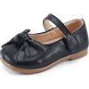 MASOCIO Ballerine Bambina Scarpa Eleganti Mary Jane Comunione Cerimonia Scarpine Primi Passi Bimba Principessa Scuola Taglia 32 Nero