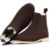 SL-Saint Stivali Chelsea Classici Fatti a Mano Per Gli Uomini Moda Vera Pelle di Mucca Slip On (Marrone Lana, Adulto, Uomo, 45.5, Numero, Sistema Taglie Calzature EU, Media)