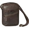STILORD Naro Borsa a Tracolla Uomo in Pelle - Elegante Crossbody Piccola in Vera Pelle Compatta per Tablet fino a 10 Messenger Bag da Uomo per Quotidiano e Viaggi Colore:maraska - marrone