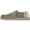 HEYDUDE Scarpe Wally Linen Verde Naturale