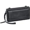 STILORD Marigold Portacellulare Borsa Tracolla Donna Borsette Pelle Autentico Grande Portafoglio Pelle Borsa Cuoio Portamonete Porta Cellulare da Collo 7 Pollice RFID Colore:nero