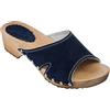 ESTRO Zoccoli Legno Donna Estivi - Zoccoli Donna Legno Sabot Donna Pelle Zoccoli Donna Estive di Legno CDL01 (36, CDL04 Blu Scuro)