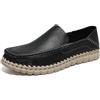 Generico Mocassino Uomo Estivo Pelle Mocassini Comfort Elegante Pantofole Moda Particolare Slip On Scarpe Uomo Morbidi