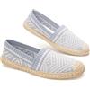 GLAMORA Espadrillas Donna Ballerine Slip On Scarpe Basse Maglia Jacquard Geometrico Traspirante Leggere Estive Comode Suola Gomma Antiscivolo Flessibili Tessuto Elasticizzato Calzata Facile