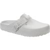 Birkenstock 127133 Boston Eva White, Eva Zoccoli Donna, White EU 36