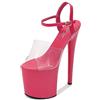 BeAUZQ Tacco Alto da Donna 20 cm Tacchi Alti Sexy Spogliarellista Performance sul palco Pole Dance Tacchi Alti Discoteca Party Dance Tacchi Alti Taglie Forti Unisex