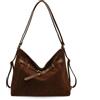 AINUOEY Donna Borse a Mano Borsa a Spalla Elegante Grandi Firmate Marca Tracolla Antifurto PU pelle 79313 1 pz Marrone