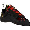 LA Sportiva Tarantulace, Scarpe da Arrampicata Uomo, Black/Poppy, 40,5 EU