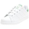 adidas Originals adidas Stan Smith C, Sneaker Unisex - Bambini e ragazzi, Bianco (Footwear White/Footwear White/Green), 30 EU