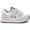 SUN68 Sneakers Boy's Jaki 2.0 Bicolor (Baby) Z45314B (01 - Bianco, Sistema Taglie Calzature EU, Bambino Piccolo (2-5 Anni), Uomo, Numero, Media, 25)