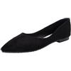 FQLGJMY Ballerine Donna con Punta Sottile, Fiocco e Tacco Basso, Scarpe comode ed Eleganti per Tempo Libero, Matrimoni, Ufficio, Feste e Lavoro