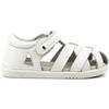 Bobux Sandalo Barefoot I-Walk Topicana II unisex, bianco, 26 EU