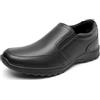 Bruno Marc Scarpe da Mocassino Estivi Traspiranti Casual Eleganti Slip On Scarpe Mocassini Oxfords Uomo Eleganti,Size 46,Nero,SBLS2420M-E