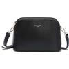 David Jones - Borsa a tracolla piccola da donna - Catena indossata a spalla 3 zip tasche scomparti - Similpelle PU - Telefono a portafoglio città elegante