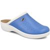 Fly Flot | Color Professional, Pantofole Donna Colorate, Ciabatta con Tomaia e Sottopiede in Evopell, Azzurro, 36