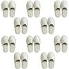 Teceyfeet Set di Ciabatte Ospiti Pantofole Usa e Getta Non- Slip Slipper Casual Scarpe da Casa Pantofole Pieghevoli,10 Paia Pantofole Donna Uomo per Hotel Viaggi Ospiti Home Spa