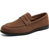 Generico Mocassino Uomo Estivo Pelle Scarpe Uomo Casual Moda Mocassini Morbidi Comfort Slip On Pantofole Particolare