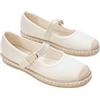 GLAMORA Espadrillas Classic con Fibbia, Stile Espadrille, Suola Sparto, Disponibile in Nero, Beige, Rosa e Grigio