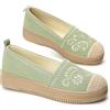 GLAMORA Mocassini Donna Espadrillas Ballerine Slip On Senza Lacci Leggeri Traspiranti Punta Rinforzata Ricamo Elastico Suola Antiscivolo Scarpe Basse Comode Estate