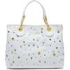 Braccialini Borsa a Mano Donna Beth Strass Media in Nylon con Applicazioni