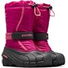 Sorel Flurry Boot, Stivali Invernali, Unisex - Bambini e ragazzi, Deep Blush/Tropic Pink 2024, 38 EU