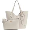 GUESS borsa shopper Darcy 2 in 1 Tote Stone grigio chiaro